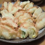 残り物リメイク★ポテトサラダ揚げ餃子